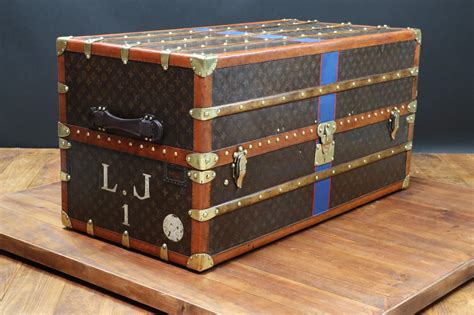 antique lv trunk|cost of louis vuitton trunk.